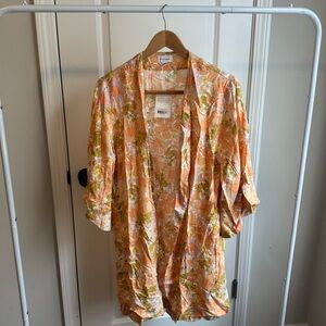 Piyama Floral Bridesmaid Kimono Robe